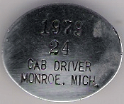1979 Monroe Cab Driver Michigan