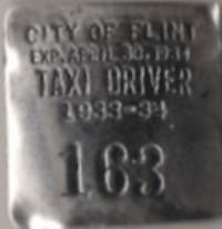 1933/34 Flint Taxi Driver Michigan