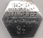 1940/41 Flint Taxi Driver Michigan