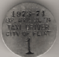 1973/74 Flint Taxi Driver Michigan