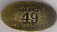 1946/47 Jackson Taxi Driver Michigan
