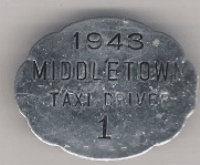 Middletown Ohio 1943 Taxi Driver