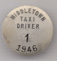 Middletown Ohio 1946 Taxi Driver