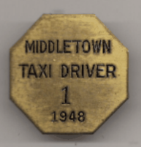 Middletown Ohio 1948 Taxi Driver