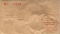1940 Minnesota Licensed Chauffeur envelope