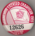 1955/56 Minnesota Licensed Chauffeur