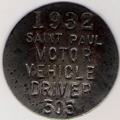 1932 St. Paul Motor Vehicle Driver