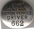 1954 St. Paul Motor Vehicle Driver