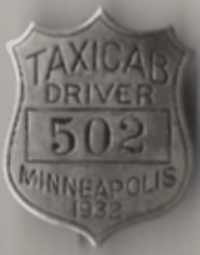 1932 Minneapolis Taxicab Driver
