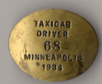 1934 Minneapolis Taxicab Driver