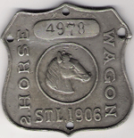 1906 St. Louis Missouri 2 Horse Wagon