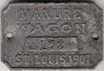1907 St. Louis Missouri Manure Wagon