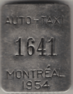1954 Montreal Auto-Taxi