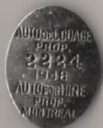 1948 Montreal Auto for Hire