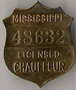 Mississippi Licensed Chauffeur