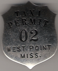 West Point Mississippi Taxi Permit