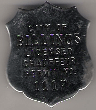 Billings Montana Licensed Chauffeur