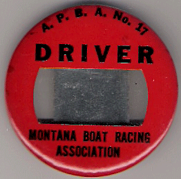 Montana Boat Racing Association Driver APBA No. 17