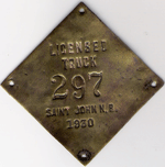 1930 Saint John New Brunswick Licensed Truck