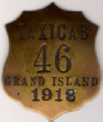 1918 Grand Island Nebraska Taxicab