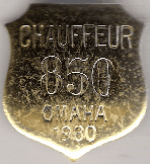 1930 Omaha Nebraska Chauffeur