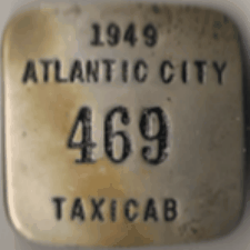 1949 Atlantic City New Jersey Taxicab