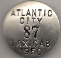 1950 Atlantic City New Jersey Taxicab