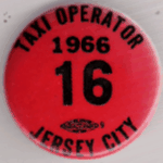 1966 Jersey City New Jersey Taxi Operator