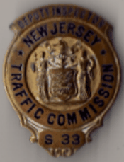New Jersey Deputy Inspector Traffic Commission