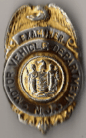 New Jersey Examiner Motor Vehicle Department