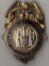 New Jersey Special Inspector of Motor Vehicles