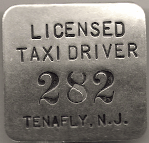 Tenafly New Jersey Licensed Taxi Driver