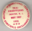 Trenton New Jersey Local 433 May 1937 Taxi Chauffeurs