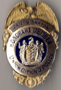 Union City New Jersey James Barton Honorary Member
