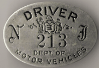 New Jersey Driver Dept of Motor Vehicles