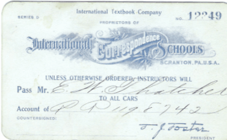 E. W. Thacher Insurance Cards and Camp Grounds