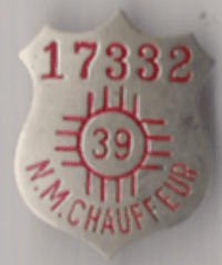 1939 New Mexico Chauffeur