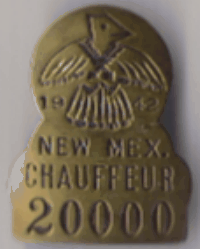 1942 New Mexico Chauffeur