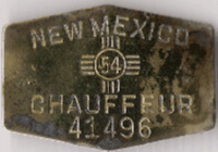 1954 New Mexico Chauffeur B