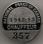 1942/43 Canadian National Parks Chauffeur