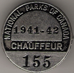 1941/42 Canadian National Parks Chauffeur