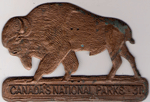 1931 Canadian National Parks Buffalo