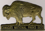 1933 Canadian National Parks Buffalo