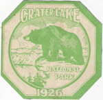 1926 Crater Lake National Park