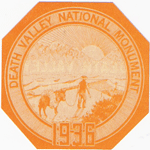 1936 Death Valley National Monument