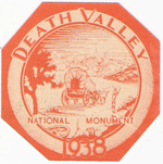 1938 Death Valley National Monument