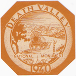 1940 Death Valley National Monument