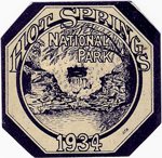 1934 Hot Springs National Park