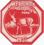 1935 Mt. Ranier National Park