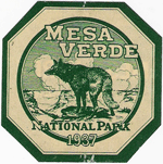 1937 Mesa Verde National Park